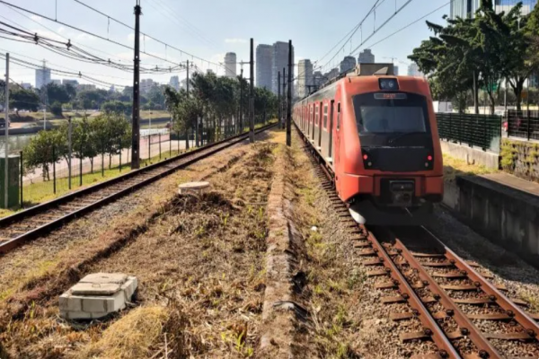 Linha 9 Esmeralda não opera sábado (13) e domingo (14) entre Santo Amaro e Berrini