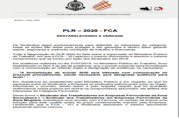 Boletim FCA