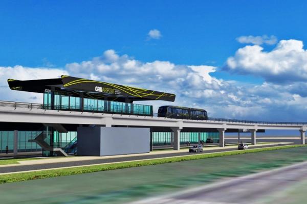 Governo Federal dá aval para people mover no Aeroporto de Guarulhos que o ligará à Linha 13-Jade