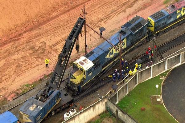SP registra cinco descarrilamentos de trens em 2017