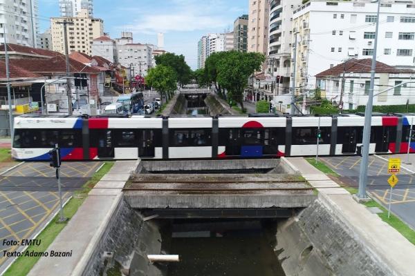 EMTU abre licitação para auditoria e fiscalização das obras do trecho 2 do VLT da Baixada Santista