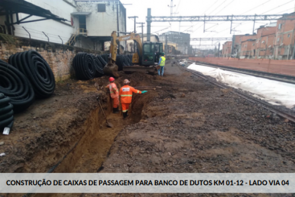 Confira como está a obra de extensão da Linha 13 até a Barra Funda