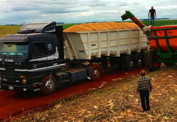 Agronegócio tem maior fatia no transporte de carga