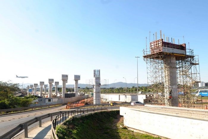 Ligação de estação de trem a aeroporto de Guarulhos será improvisada